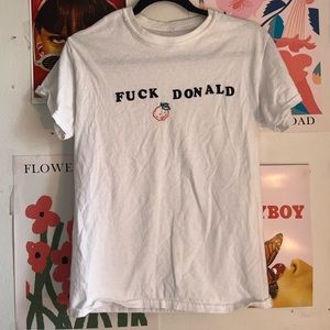 Hand embroidered t shirt